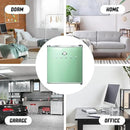 IBCR17MNT Compact, Energy Star Certified Small, Single Door Mini Fridge with Freezer Refrigerator, Standard (1.7 cu ft), Mint Green by CozyNest Decor