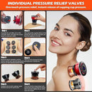 4-in-1 Electric Cupping Therapy Set with 8 Cellulite Massage Cups with 12 Modes Suction,Smart Dynamic Cupping Therapy Set for Ease Fatigue, Muscle Soreness and Skin Tightening(Red) by CozyNest Decor