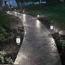 Mlambert Cool White 4 Pack Solar Hanging Mason Jar Lights with Stakes, Waterproof Decorative 30 LEDs Outdoor Solar Lantern Lamp Patio Garden Tree Yard by CozyNest Decor