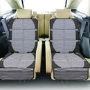 Car Seat Protector for Child Car Seat, 2 Pack Baby Car Seat Covers with Mesh Pockets & Non-Slip Backing 600D Durable Seat Protector Under Baby Car Seat for Car Back Seat (Stripe, Large) by TinyTreasures Baby Boutique