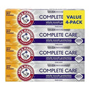 ARM & HAMMER Complete Care Toothpaste, Teeth Whitening Toothpaste with Baking Soda, Fluoride, Whole Mouth Protection, Fresh Mint Flavor, 6.0 oz (Pack of 4) by CozyNest Decor