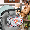 Accmor Stroller Organizer, Universal Stroller Organizer with Insulated Cup Holder Pocket, Dual Purpose Large Capacity Stroller Bag Caddy, Stroller Accessories Fits for Uppababy, Doona, Nuna Strollers by TinyTreasures Baby Boutique