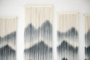 IOWER Large Macrame Wall Hanging 5Pcs Handmade Dip-Dyed Mountain Wall Decor Combination Suspension Bedroom Living Room Modern Fiber Yarn Wall Art by CozyNest Decor