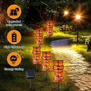 VIHOSE 5 Pcs Tiki Solar Light Decor Tiki Bar Statues Solar Power Light Stake Outdoor Hawaiian LED Decor for Luau Birthday Party Tropical Bar Garden Yard by GreenHaven Gardens