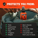 Ben's 100 Tick & Insect Repellent - Alcohol-Free DEET Insect Repellent Pump Spray - Offers 10 Hours of Protection for Adults & Children - 1.25 fl oz (Pack of 4) by TinyTreasures Baby Boutique