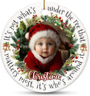 Personalized Family Photo Christmas Ornament 2025 - Custom Babies Keepsake - Sweet Gift for New Parents Mom Dad - Christmas, Birthday Gift for Newborn, Boy, Girls, Mom, Dad, Couples, Family by TinyTreasures Baby Boutique