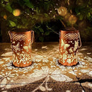 Butterfly Solar Lanterns Outdoor Hanging, Hollowed-Out Metal Waterproof LED Garden Decor Light for Patio Yard Pathway Lawn Front Porch, Christmas Thanksgiving Birthday Gifts for Women Mom Grandma by GreenHaven Gardens