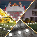 Solar Brick Lights - Outdoor Waterproof Patio & Garden Decor (6 Packs for Patio, Yard, Walkway, Pathway) by CozyNest Decor