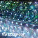 Christmas Decorations Net String Light Outdoor, 14.8ft x 5ft 300 LED White Net Lights Connectable 8 Modes Fairy Mesh Light Plug in for Bushes Tree Garden Home Party Halloween Christmas Decor by GreenHaven Gardens