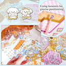 DIY 3D Sticker Scene, 6 Sets of Cute Miniature Isometric Stickers for Kids Adult Therapy Scenes Sticker Reuseable and Waterproof Stickers for Girl by TinyTreasures Baby Boutique