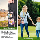 icolor Water Bottle Carrier Bag with Strap 25/32/40 oz Crossbody Bottle Holder with Phone Pocket Sling Sleeve Insulated Neoprene Water Bottle Pouch for Walking Travelling by TinyTreasures Baby Boutique