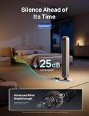 Dreo Smart Tower Fan Voice Control, 120° Oscillating Fan Works with Alexa/Google/App/Remote, 42 Inch, 25dB Quiet DC Bladeless Fan for Bedroom,12 Speeds, Floor Fan for Home, Office, Pilot Max S by CozyNest Decor