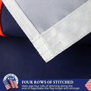 Christian Flag 4x6 Outdoor in USA Embroidered,Heavy Duty Nylon,Sewn Stripes, Stronger Brass Grommets,Christianity Easter Day,Jesus Flags Flags Perfect for Outside by GreenHaven Gardens