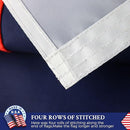 Christian Flag 5x8 Outdoor Embroidered,Heavy Duty Nylon,Sewn Stripes, Stronger Brass Grommets,Christianity Easter Day,Jesus Flags Flags Perfect for Outside by GreenHaven Gardens
