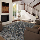 Washable Area Rugs for Living Room: 5x7 Bedroom Rug Vintage Boho Area Rug Stain Resistant Non Slip Low Pile Lightweight Soft Carpets for Living Room Dining Room Kitchen Nursery Kids Room Farmhouse by TinyTreasures Baby Boutique