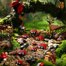 Gerrii 18 Pcs Small Resin Ladybugs Garden Decor Stones Holiday Ladybug Garden Yard Decorations Outdoor 4 Size Ladybug Mom Gifts Lady Bugs Yard Decorations by GreenHaven Gardens