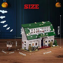 Halloween Nightmare Building House Set on Elm Street, Horror Movie Figure & Haunted House Building Blocks Toy, Compatible with Lego Gifts for Friends and Fans 18+ (1099 Pieces) by CozyNest Decor