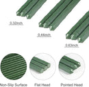 Garmeinea Garden Stakes 36 Inches Plastic Coated Steel Plant Stakes for Growing Climbing Plants, Pack of 25 by CozyNest Decor