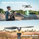 DEERC Drone with Camera 1080P, D20S FPV Mini Drones for Kids Adults Beginner; Foldable RC Quadcopter with Brushless Motor, 2 Batteries, Altitude Hold, Optical Flow, 3D Flips, Toy Gifts for Boys Girls by TinyTreasures Baby Boutique