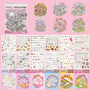 Sticker Therapy 3D Scene – 6 Sets Large Size DIY 3D Sticker Scenes with Tweezer for Adults Kids Relief Stress Pass The Time, Cute Miniature House Room Material Collection Book 02 by TinyTreasures Baby Boutique