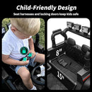 12V Kids Ride on Car Truck, Kids Electric Vehicles Car Ride on Toy for Toddlers 3-5 with Remote Control - Black by TinyTreasures Baby Boutique
