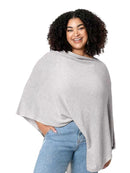 We are Amma | The Cocoon™ - Newborn Essentials Must Haves: Nursing Cover for Breast Feeding Essentials | Nursing Sweater Used as Breastfeeding Cover (Grey, Plus Size) by TinyTreasures Baby Boutique