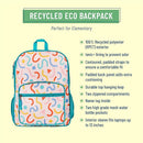 Wildkin ECO rPET Kids Backpack – Recycled, Padded, Adjustable for School & Travel – Confetti Peach by TinyTreasures Baby Boutique