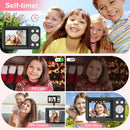 Digital Camera, 4K 64MP, 18X Zoom, Point and Shoot Digital Camera with 64GB TF Card & 2 Batteries, Portable Rechargeable Small Camera for Kids Teens Adult, Black by TinyTreasures Baby Boutique
