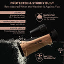 12x50 Monocular Telescope - FMC Fogproof, IP67 Waterproof Hand Held Telescope - BAK4 Phase and Dielectric Coated Prism - Adventure Accessories Set: Bag, Smartphone Adapter, Mini Tripod by TinyTreasures Baby Boutique