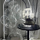 130pcs Clear Balloons Different Sizes 18" 12" 10" 5" Transparent Latex Balloon Garland Arch Kit for Birthday Baby Shower Graduation Wedding Gender Reveal Anniversary Party Decorations by CozyNest Decor