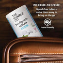 The Humble Co. Whitening Toothpaste Tablets – Fluoride Free Toothpaste Whitening Tablets, Dentist Developed Formula, Vegan, SLS Free, Plastic Free (Peppermint, 2 PK) by CozyNest Decor