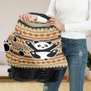 Binienty Breathable Car Seat Covers for Babies Newborns,Aztec Nation Panda Pattern Nursing Cover Breastfeeding Scarf Breathable Stroller Cover for Sun by TinyTreasures Baby Boutique