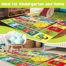 ABC Rug for Kids Room, ABC Mats for Floor Toddlers, Alphabet Play Mat Elementary Preschool Kid's Rugs wtih ABC, Numbers, Animals - (59X39.4 Inches) by TinyTreasures Baby Boutique