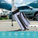 25/32/40/64oz Water Bottle Bag Holder Carrier-Insulated Crossbody Sling Case Sleeve with Strap & Pockets for Men Women Gym Cycling Travel Walking Hiking Camping by TinyTreasures Baby Boutique