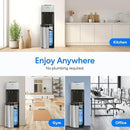 Brio Self Cleaning Bottom Loading Water Cooler Water Dispenser – Limited Edition - 3 Temperature Settings - Hot, Cold & Cool Water by CozyNest Decor