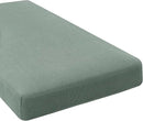 H.VERSAILTEX Super Stretch Individual Chaise Cover Sectional Couch Covers for L Shaped Sofa Both Left/Right Featuring Thick Jacquard Textured Twill Fabric (1 Piece Chaise Cover, Sage) by CozyNest Decor