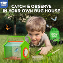 TOY Life Bug Catcher for Kids, Bug Catching Kit Kids Explorer Kit with Bug Net, Catching Tool, Tweezers, Magnifying Glass, Binoculars, Insect Catcher, Educational Outdoor Toys Kid Adventure Set by TinyTreasures Baby Boutique