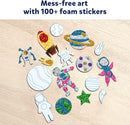 Skillmatics Foil Fun - Space, No Mess Art for Kids, Craft Kits & Supplies, DIY Creative Activity, Travel Toys, Gifts for Boys & Girls Ages 4, 5, 6, 7, 8, 9 by TinyTreasures Baby Boutique