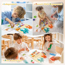 Learning Toys 3-5, Educational Toys with Number Flash Card for 3+ Year Old, Montessori Number Math Manipulatives, Preschool Kindergarten School Supplies, Birthday Gifts for 3 4 5 6 yr Old Kids by TinyTreasures Baby Boutique