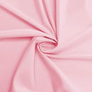sancua Rectangle Tablecloth - 54 x 54 Inch - Stain and Wrinkle Resistant Washable Polyester Table Cloth, Decorative Fabric Table Cover for Dining Tables, Buffet Parties and Camping, Pink by CozyNest Decor