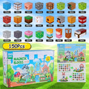 150PCS Magnetic Building Blocks, 1 Inch Magnetic Cubes for Kids Ages 3-8, STEM Montessori Toys, Creative Construction & Stacking Toys, Educational Magnetic Blocks for Boys & Girls by TinyTreasures Baby Boutique