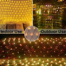 360 LED Christmas Net String Lights Outdoor, 21ft x 5ft Waterproof Warm White Mesh Giant Net, 8 Modes Connectable Fairy Lights for Bushes Tree Garden Home Party Decor by GreenHaven Gardens