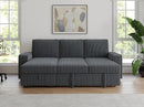 91-inch Reversible Sectional Sleeper by CozyNest Decor