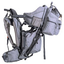 ClevrPlus Urban Explorer Child Carrier Hiking Baby Backpack, Heather Gray by TinyTreasures Baby Boutique
