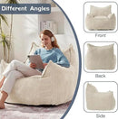 Giant Bean Bag Chair Sofa for Adults Teens, Comfy Corduroy Large Bean Bag Chairs with Armrests for Bedroom Living Room, Adult BeanBag Lazy Sofa Couch Chairs with Filler Included by CozyNest Decor