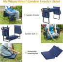 ikkle Garden Kneeler and Seat Heavy Duty Garden Stool, Upgraded Gardening Kneeler Bench, Thicker Wider Kneeling Pad, Garden for Seniors by GreenHaven Gardens