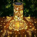 Toodour Solar Lantern Outdoor, Butterfly Gifts for Mom Grandma Women Hanging Solar Outdoor Lights Waterproof, Hollow Out Retro Metal Butterfly Lights for Patio, Balcony, Walkway, Yard Decorations by GreenHaven Gardens