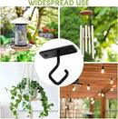 Ceiling Hooks for Hanging Plants: Iron Plant Bracket for Wall Mount - Metal Plant Hanger Indoor Hooks - 8 Pack by GreenHaven Gardens