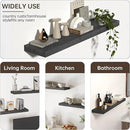 Floating Shelves for Wall, USA-Sourced Fir Wood 48 Inch Wall Shelves Set of 1, Natural Rustic Solid Wooden Floating Shelves Wall Mounted, Nursery Book Storage Shelf, Display Shelf for Bathroom by CozyNest Decor