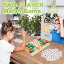 AugToy Montessori Color Matching Learning Toys Sliding Puzzle for Kids 3 4 5 6 7 Years Old Preschool Logic Game Brain Teasers Boys Girls 2 Players Educational Wooden Toddler Travel Toys Gifts by TinyTreasures Baby Boutique